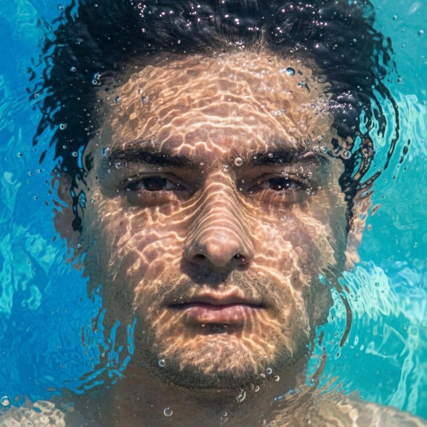 Vraj Lathiya, underwater portrait